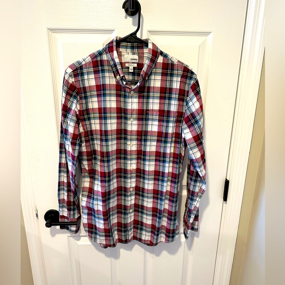 Men’s Sonoma Tartan plaid shirt